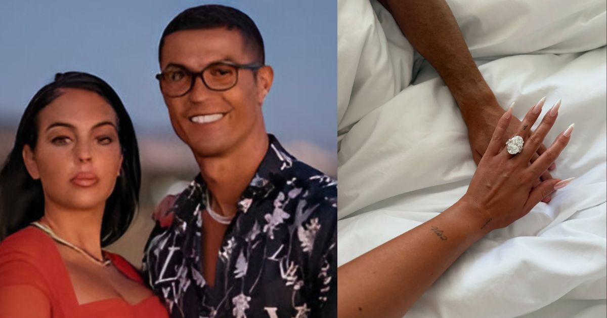 Cristiano Ronaldo and Georgina Rodríguez engagement